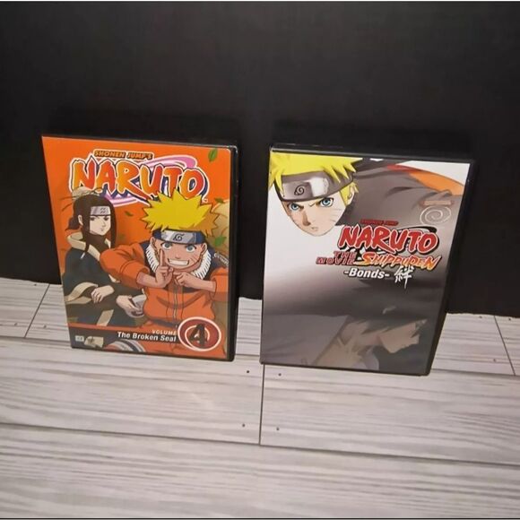 SHONEN JUMP - Naruto Shippuden Bonds The Movie & The Broken Seal Vol. 4 DVD Set - Picture 7 of 7